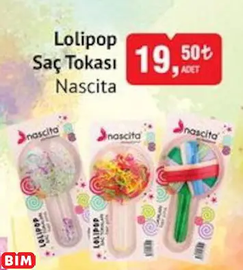 NASCİTA LOLİPOP SAÇ TOKASI